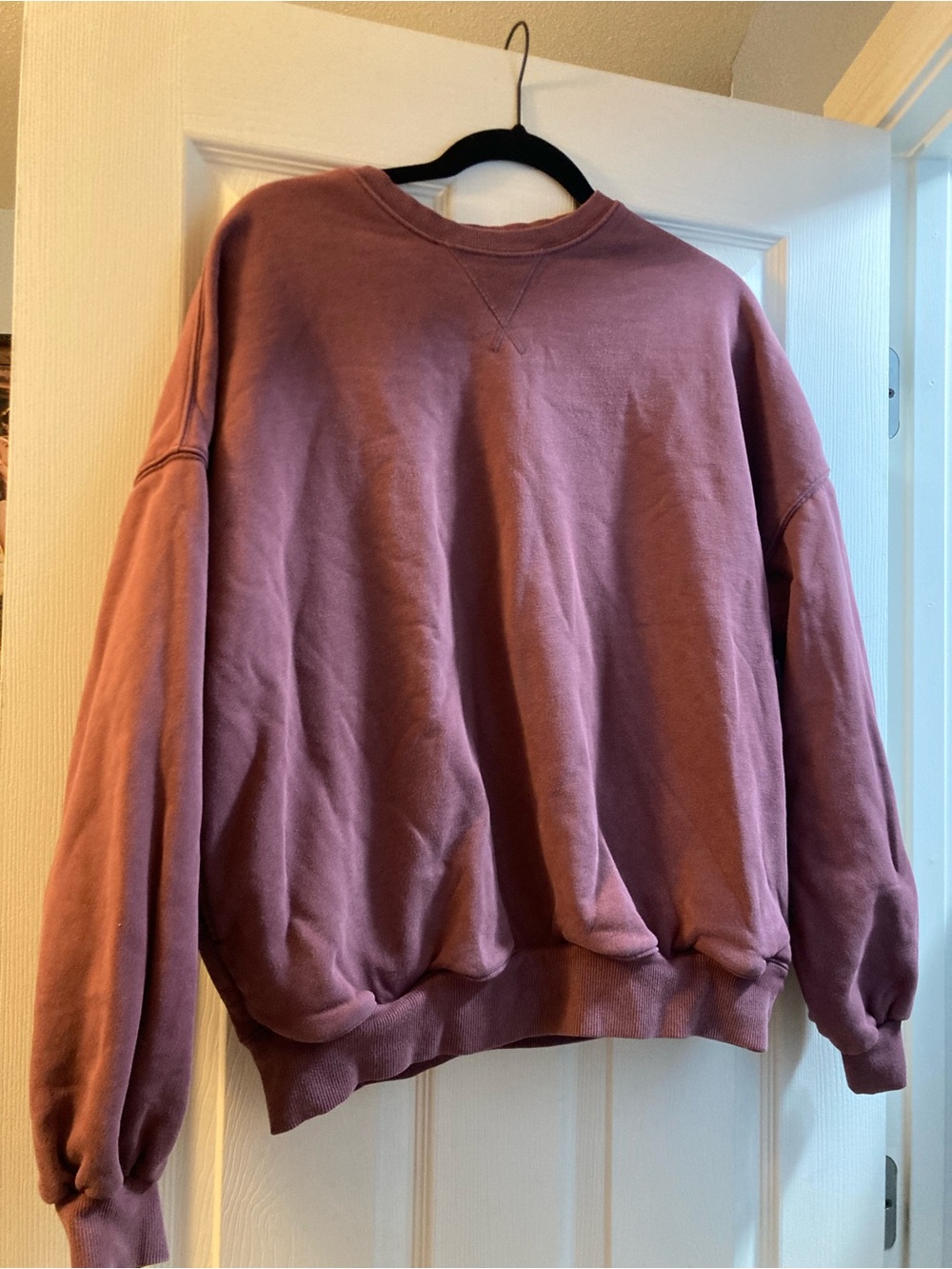 POPFLEX Dusty Rose Women's Crewneck Sweatshirt